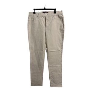 Gloria Vanderbilt Amanda 2.0 Slim Leg Light Pink Pants Women's Size‎ 12 NWT